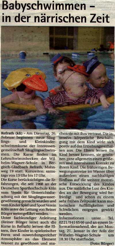 Bergisches Handelsblatt vom 16.01.2002